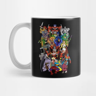 90s cartoon hero's Mug